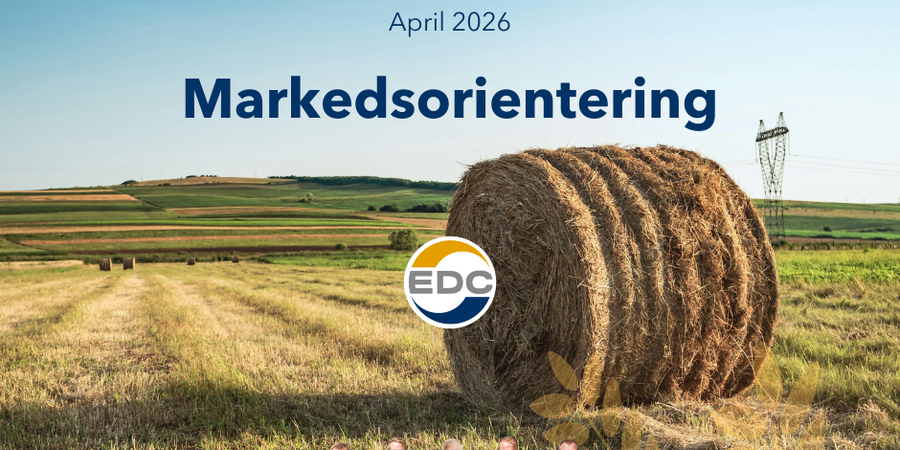Markedsorientering april 2026. Interessen for handel med  landbrugsejendomme og landbrugsvirksomheder er fortsat stor.