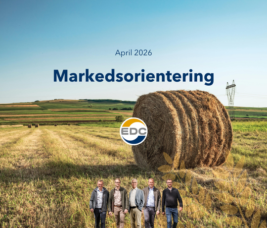 Markedsorientering april 2026. Interessen for handel med  landbrugsejendomme og landbrugsvirksomheder er fortsat stor.